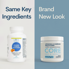 Liposomal Active B-Complex Multivitamin Softgels with Minerals