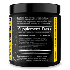 Pre-Workout Energy and Performance Supplement