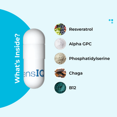 Brain Health Longevity Daily Wellness Supplement Capsules