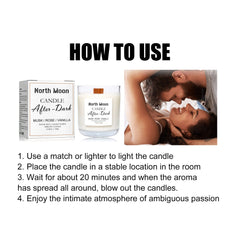 Natural Aromatherapy Candle with Long-Lasting Romantic Fragrance