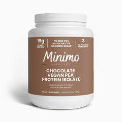 Chocolate Vegan Pea Protein Isolate Powder 2.09 lbs