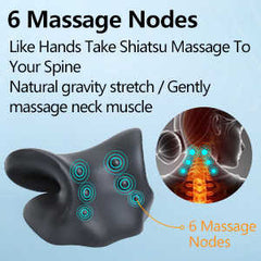 Traditional Heated Neck and Shoulder Cervical Traction Pillow