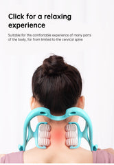 Pressure Point Neck Roller Massager for Shoulder Relief