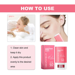 Portable Sunscreen Stick Protective Dry Touch Cream