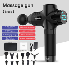 Mini LCD Deep Tissue Fascia Massage Gun Device