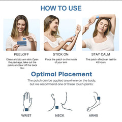 Bio-Frequency Relaxation Patch for Stress and Sleep Support