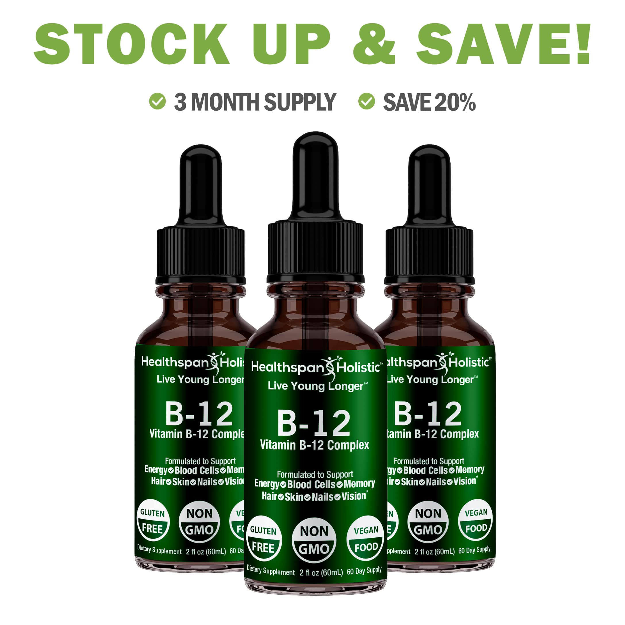 2oz Vegan B12 Supplement