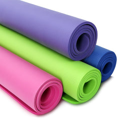 Premium 10mm Thick Yoga Mat for Fitness and Exercise