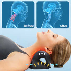 Traditional Heated Neck and Shoulder Cervical Traction Pillow