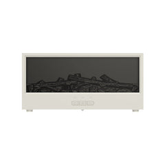 3D Fireplace Flame Aromatherapy Humidifier with Large Mist Spray