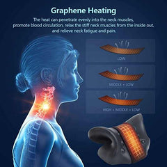 Traditional Heated Neck and Shoulder Cervical Traction Pillow