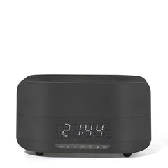 Bluetooth Flame Humidifier Speaker with Digital Clock Display