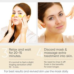 Gold Eye Mask Moisturizing Eye Patch Treatment