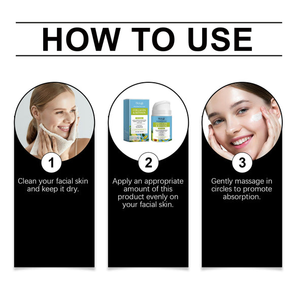 Collagen Facial Moisturizing Cream for Soft and Smooth Skin