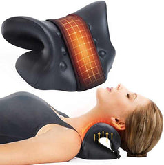 Traditional Heated Neck and Shoulder Cervical Traction Pillow