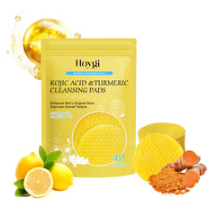 Turmeric Cleansing Facial Pads for Gentle Exfoliating Skin Care