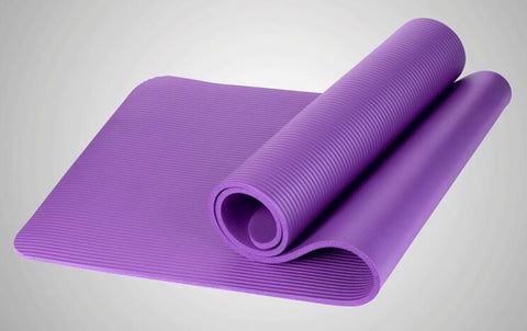 Premium 10mm Thick Yoga Mat for Fitness and Exercise