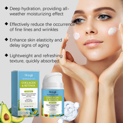 Collagen Facial Moisturizing Cream for Soft and Smooth Skin