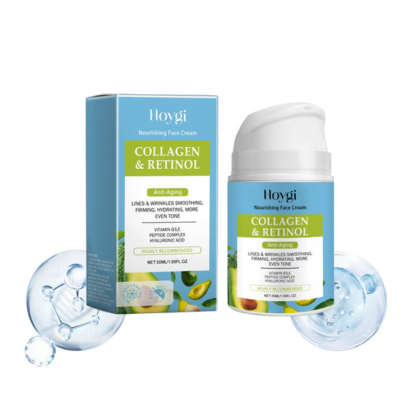 Collagen Facial Moisturizing Cream for Soft and Smooth Skin