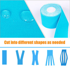Kinesiology Athletic Tape Set with Muscle Support Scissors