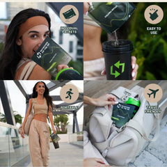 Vegan Protein Powder with Creatine Single-Serve Packets