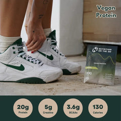 Vegan Protein Powder with Creatine Single-Serve Packets