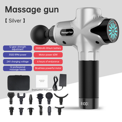 Mini LCD Deep Tissue Fascia Massage Gun Device