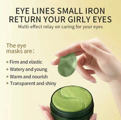 AvocaGlow Moisturizing Eye Mask Pads for Smooth Skin
