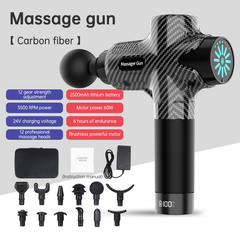 Mini LCD Deep Tissue Fascia Massage Gun Device