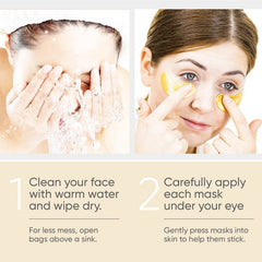 Gold Eye Mask Moisturizing Eye Patch Treatment