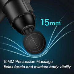 Mini LCD Deep Tissue Fascia Massage Gun Device