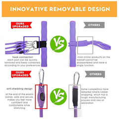 Multifunction Fitness Pedal Exerciser with Elastic Pull Rope