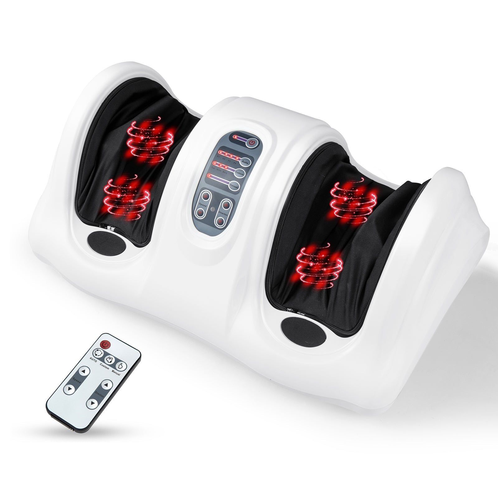 Therapeutic Shiatsu Foot Massager with Deep Rolling Therapy