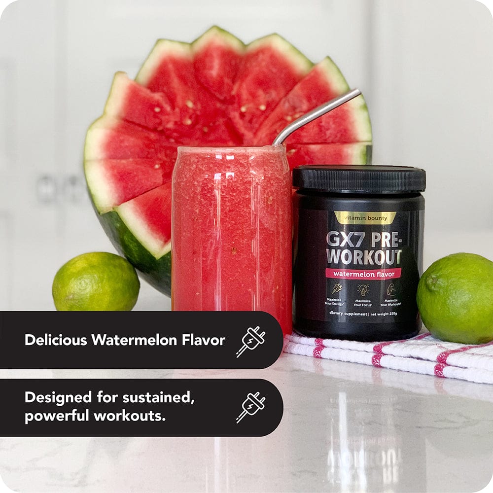 Watermelon Pre-Workout Energy Performance Supplement