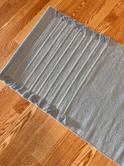 Hand-Loomed Organic Cotton Yoga Rug — Natural Botanical Dye Collection