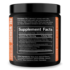 Pre-Workout Energy and Performance Supplement