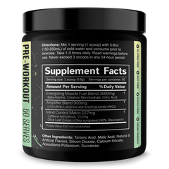 Pre-Workout Energy and Performance Supplement