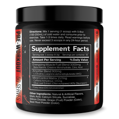 Pre-Workout Energy and Performance Supplement