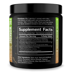 Pre-Workout Energy and Performance Supplement
