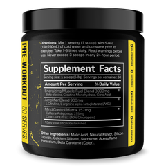 Pre-Workout Energy and Performance Supplement