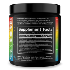 Pre-Workout Energy and Performance Supplement