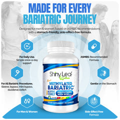 Methylated Bariatric Multivitamin with 45mg Iron Capsules