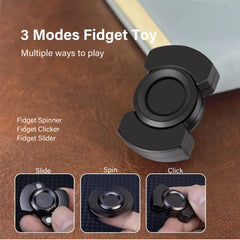 Magnetic Slider Fidget Spinner Stress Relief EDC Toy