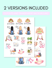 Self Care Stickers