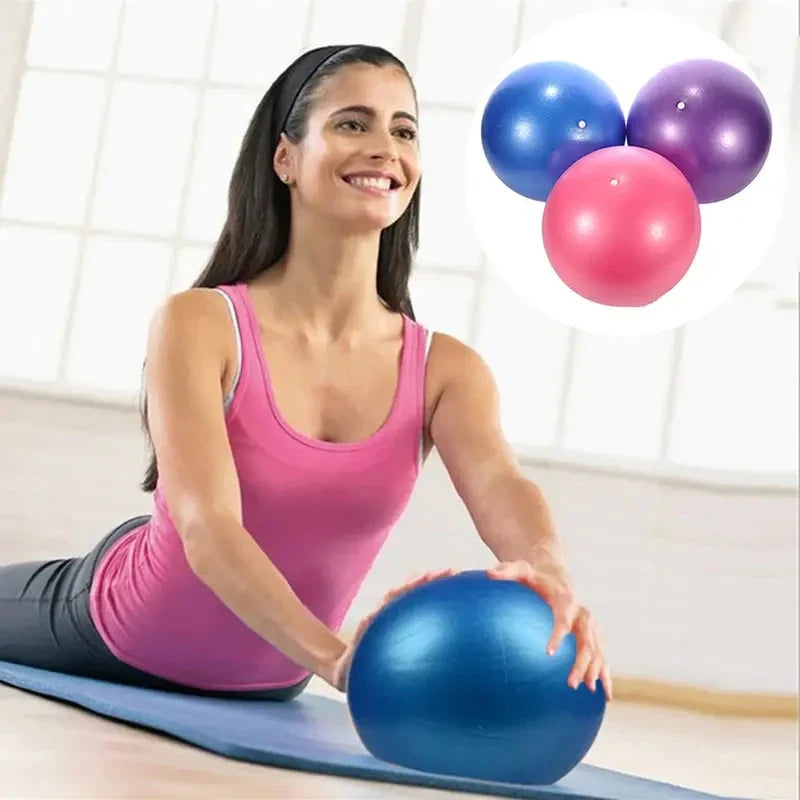 25cm Frosted Thickened Pilates Yoga Balance Exercise Ball
