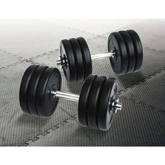 35KG Adjustable Dumbbell Weight Set for Home Fitness