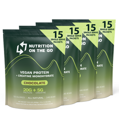 Vegan Protein Powder with Creatine Single-Serve Packets