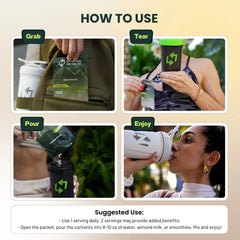 Vegan Protein Powder with Creatine Single-Serve Packets