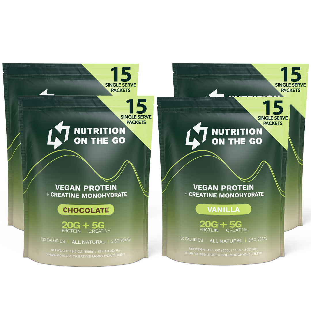 Vegan Protein Powder with Creatine Single-Serve Packets