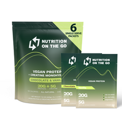 Vegan Protein Powder with Creatine Single-Serve Packets